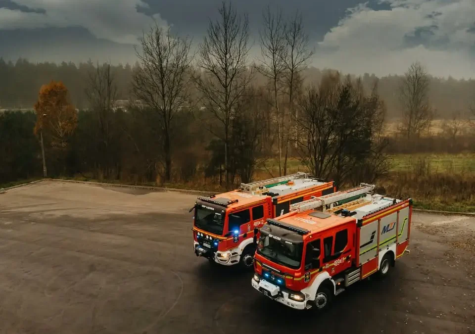 Interwencja OSP Łączna: usuwanie gniazda owadów błonkoskrzydłych w Stawiku