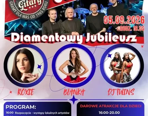 Roztańczone Kościelne: Czerwone Gitary, Blanka i strefa atrakcji dla dzieci