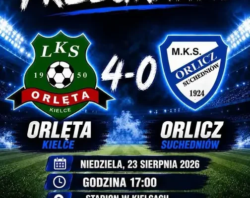 Trener Orlicza: Mecz z Orlętami pokazał różnicę klas