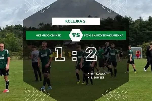 Porażka do 90. minuty, a potem zwrot akcji! GKS Gród Ćmińsk pokonany w Ćmińsku