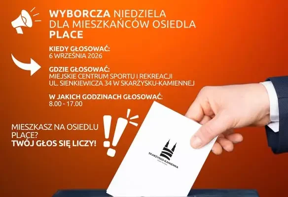 Wybory Rady Osiedla Place w Skarżysku-Kamiennej już w niedzielę