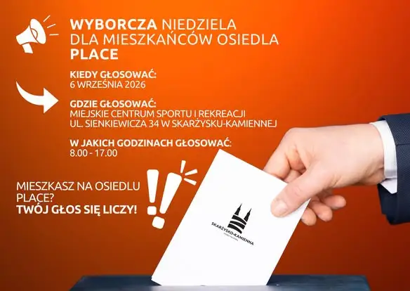 Wybory Rady Osiedla Place w Skarżysku-Kamiennej już w niedzielę