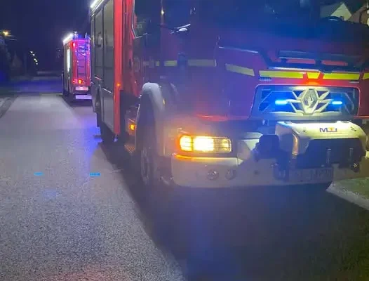 Pożar sadzy w Zaskalach. Interweniowały zastępy OSP i JRG