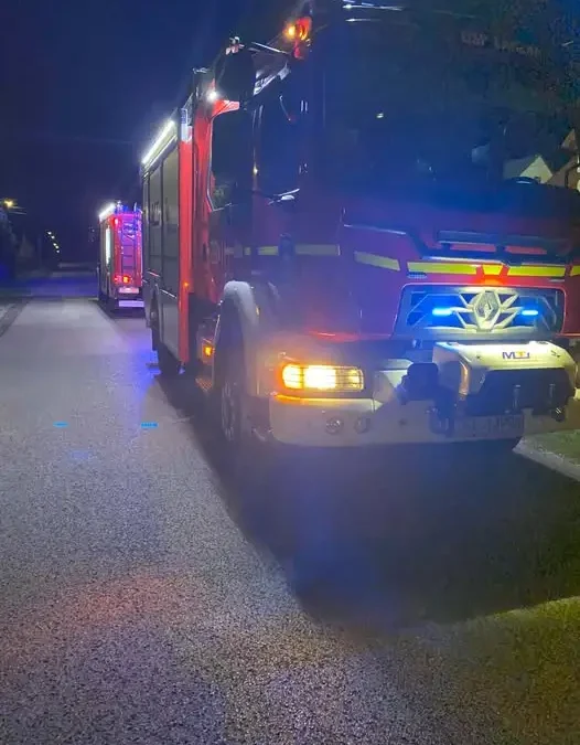 Pożar sadzy w Zaskalach. Interweniowały zastępy OSP i JRG