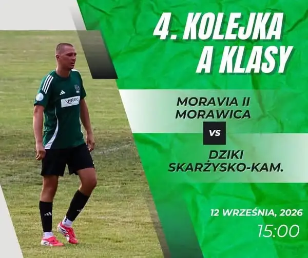 Dziki Skarżysko-Kamienna zagrają w Brzezinach w 4. kolejce A Klasy