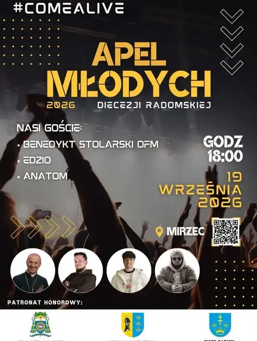 Apel Młodych w Mircu – modlitwa, koncerty i radość wiary już dziś