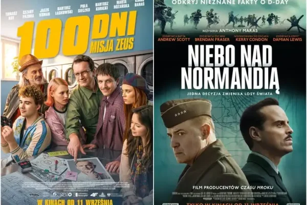 Kino Kuźnica w Suchedniowie zaprasza na weekendowe seanse: „100 DNI MISJA ZEUS” i „Niebo nad Normandią”