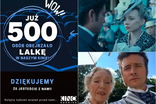 Kino Kuźnica w Suchedniowie zaprasza na adaptację „Lalki” – seanse w październiku