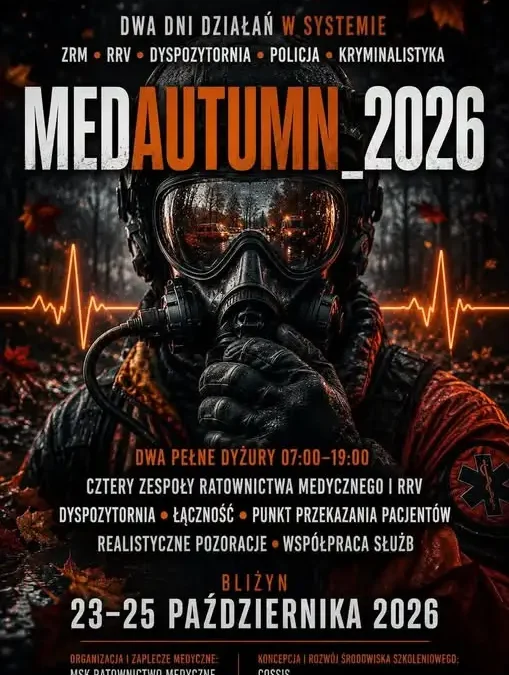 MEDAUTUMN 2026: ćwiczenia ratownicze w Gminie Bliżyn już od piątku
